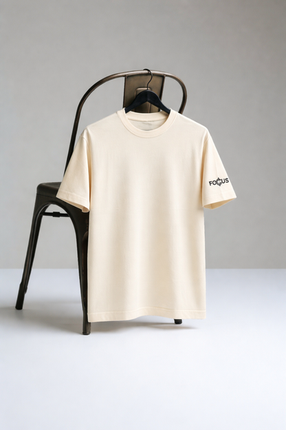 Focus Essential Embroidered T-Shirt – Premium Cotton (Unisex)